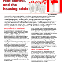 Immigration, rent control, and the housing crisis
