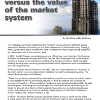 Financialization vs Value of the Market System