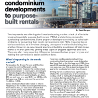 Condo conversions