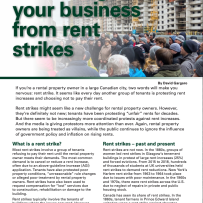 Rent Strikes