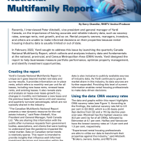Yardi Canada Multifamily Report