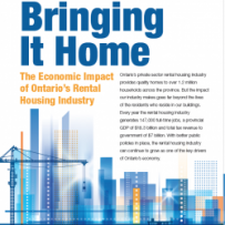 KPMG STUDY: Ontario’s Apartment Industry contributes $18.3 Billion to the economy