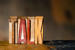 TALK Antique Letterpress Printing Blocks