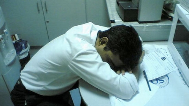 Sleeping-at-work