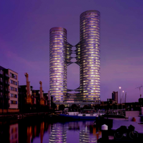 BROOKFIELD MULTIPLEX SELECTED TO BUILD LANDMARK HELIX TWIN TOWER APARTMENT PROJECT IN LONDON