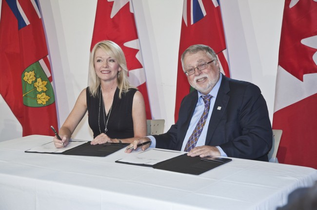 Together, the Governments of Canada and Ontario announced an additional combined investment of more than $801 million over five years, to help more individuals and families in housing need. The funding will be delivered through an extension to the Investment in Affordable Housing (IAH) agreement.