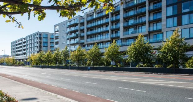 The 270 apartments at Rockbrook are opposite the Luas station in Sandyford.