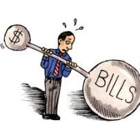 Canadians are paying their bills while piling up debt