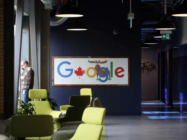 Google Canada's engineering headquarters in Waterloo, Ontario. The 185,000-square-foot facility currently houses over 350 employees from Google's Canadian development team.