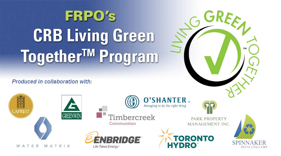 EP10: FRPO’s CRB Living GREEN Together™ Program