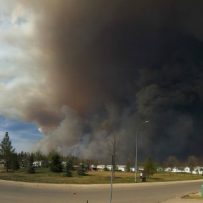 Fort McMurray landlords monitor fire from afar