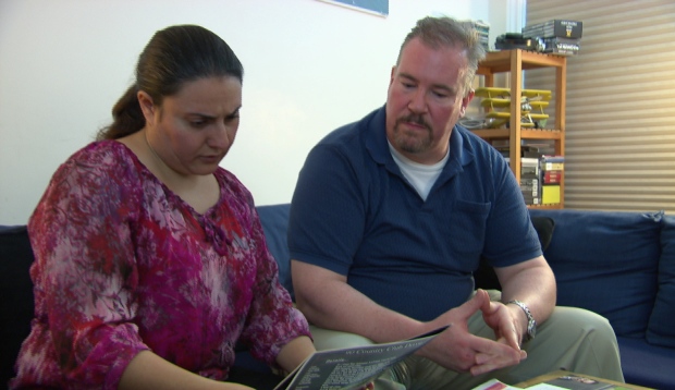 This Ottawa-area couple has been looking to buy a house for more than a year, but have struggled to find what they want in their price range. (CBC)