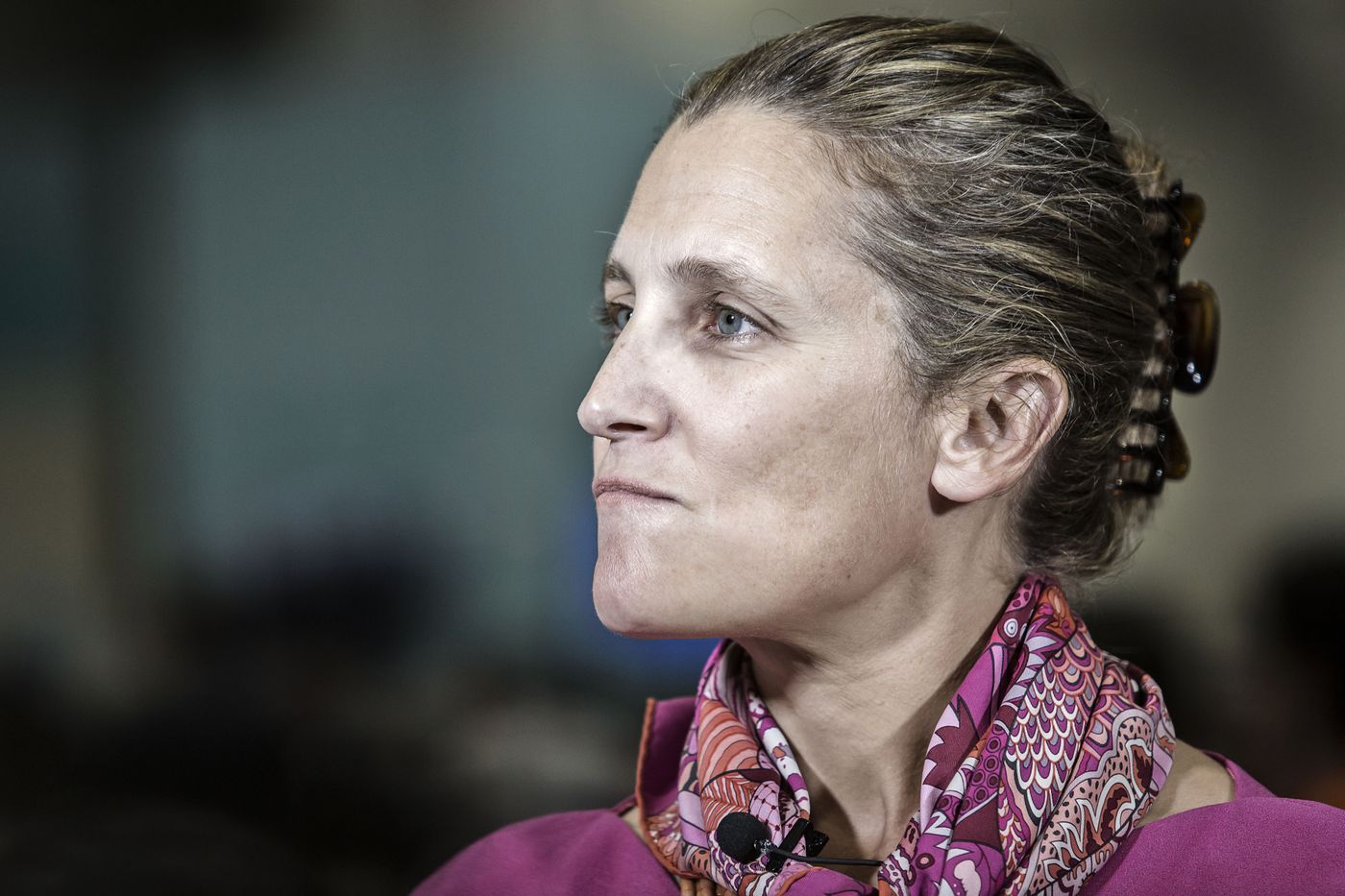 Chrystia Freeland. Photographer: Qilai Shen/Bloomberg