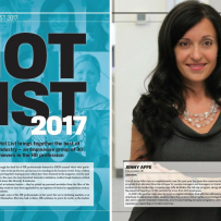 Jenny Affe, recognized by Human Resources Director Magazine