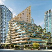 World’s tallest mostly wood building poised to be built in downtown Vancouver alongside Erickson classic