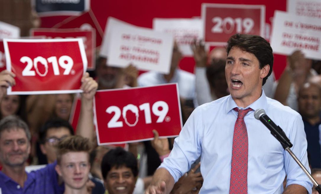 Trudeau says 2019 Canada election is fight against polarization