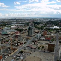 Calgary has more cranes than New York