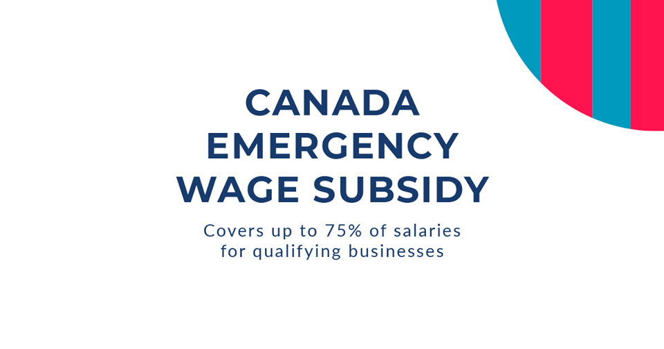 CANADA EMERGENCY WAGE SUBSIDY LEGISLATION PASSES THE HOUSE OF COMMONS