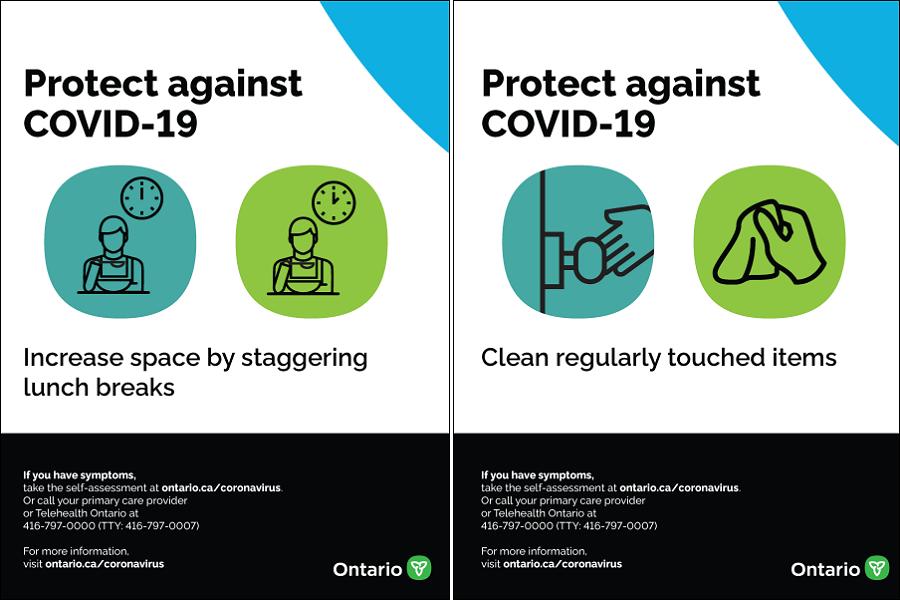 HEALTH AND SAFETY ASSOCIATION GUIDANCE DOCUMENTS FOR WORKPLACES DURING THE COVID-19 OUTBREAK