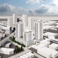 INTRACORP HOMES AND OXFORD PROPERTIES PARTNER ON SOUTH VANCOUVER RENTAL APARTMENT DEVELOPMENT AT ASHLEY MAR SITE