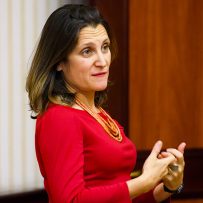 FINANCE MINISTER CHRYSTIA FREELAND DEFENDS BANK OF CANADA AMID POILIEVRE ATTACKS